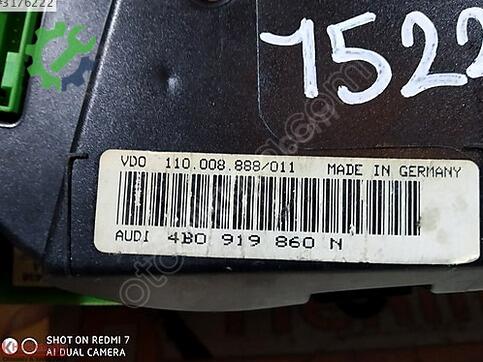 Audi A6 4B0919860N çıkma parça