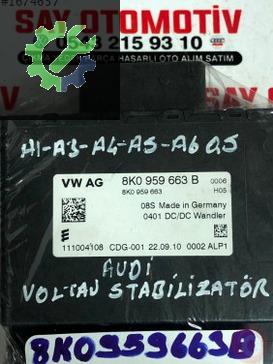 Audi A6 A4/A5/Q3 Q5 voltaj ayarlayıcı 8K0959663F