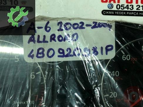 Audi a6 Allroad gosterge saati 4B0920981P