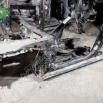 Audi A6 C6 Sol Ön Çeyrek Şasi Kılıç Sacı Podye Parça