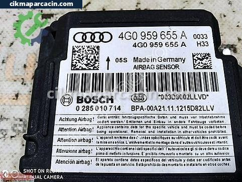 Audi A7 Airbag Beyni çıkma parça