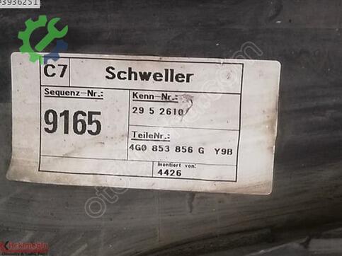 Audi A6 4G0853856G çıkma parça