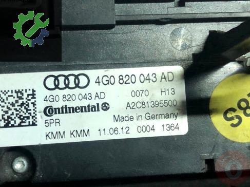 Audi A6 klimatronic kontrol paneli cikma orj 4G0820043AD
