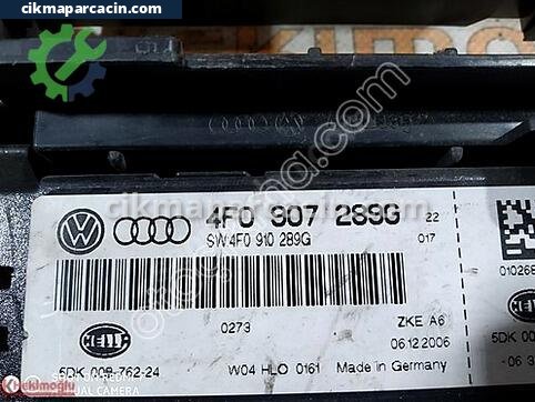 Audi A6 Konfor Beyni çıkma parça