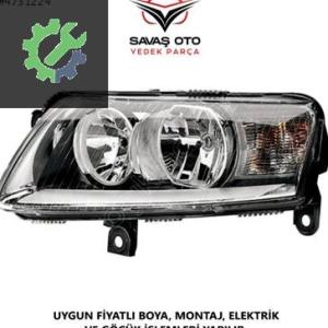 AUDI A6 ÖN FAR EL.MOTORLU SAĞ SOL 2009 2010 2011 / TAİWAN