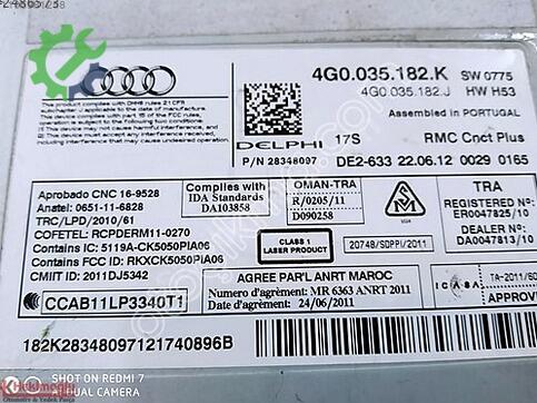 Audi A6 çıkma parça - Hekimoğlu Oto Çıkma Konya