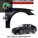 AUDİ A7 ÖN ALUMİNYUM ÇAMURLUK SAĞ SOL 2019 VE ÜZERİ / KAMPANYA