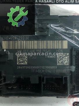 Audi A8 Konfor Beyni 4H0959795E çıkma parça