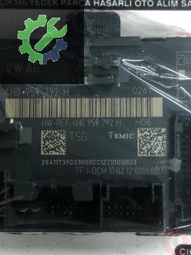 Audi A8 D4 kapı kontrol beyni 4H0959792H/4H0959795E