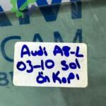 Audi A8 Çıkma Sol Ön Kapı Camı