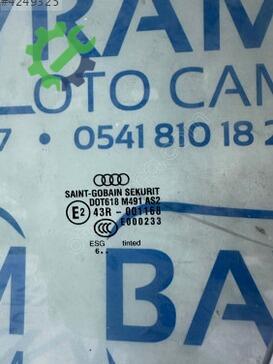 Audi A8 Sol Ön Kapı Camı çıkma parça