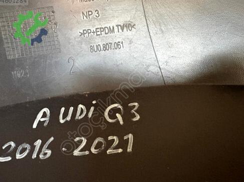Audi Q3 Ön Tampon 8U0807061 çıkma parça