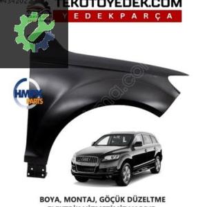 AUDİ Q7 ÖN ALUMİNYUM ÇAMURLUK SAĞ SOL 2005 VE ÜZERİ / KAMPANYA