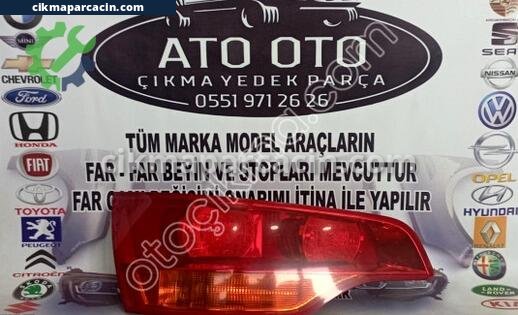 Audi Q7 Sol Stop çıkma parça