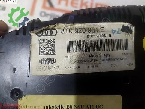 Audi S Serisi 8T0920981E çıkma parça