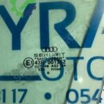 Sağ Kapı Camı Audi TT Çıkma