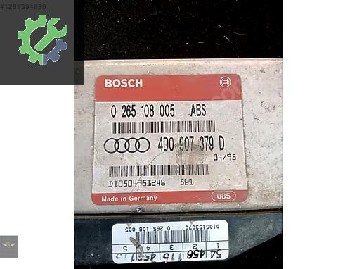 audi a6 beyin 0 265 108 005/4d0 907 379 d