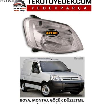 Citroen Berlingo Sağ Ön Far çıkma parça