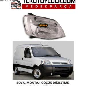 BERLİNGO PARTNER ÖN FAR SAĞ SOL 2003 2004 2005 2006 2007 KAMPANYA