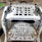 Beyaz Ford Focus 3 Arka Şasi Komple Çamurluk – Boyasız