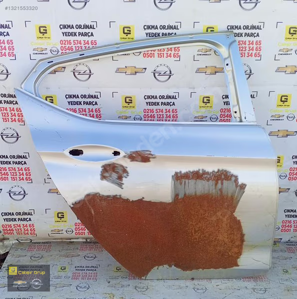 Opel Astra Sağ Arka Kapı çıkma parça
