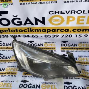 Opel Astra J Çıkma Ön Far Orijinal