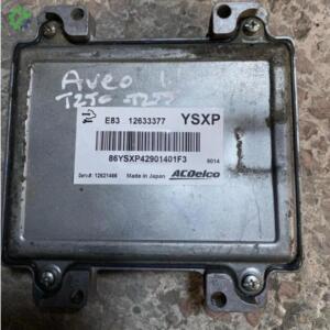 Chevrolet Aveo Çıkma Orjinal Motor Beyini 12633377, 12621466 E83