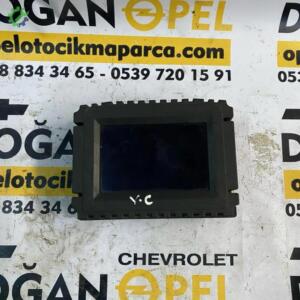 Opel Vectra C Çıkma Yol Bilgisayarı, Orta Bigi Ekranı GM 13154972, 172403