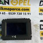 Opel Astra H Çıkma Orta Bilgi Ekranı, Yol Bilgisayarı Fonksiyonlu GM 13451608, 1236149