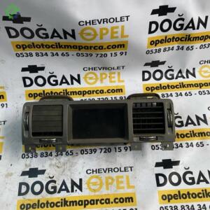 Opel Vectra C, Signum Çıkma Kalorifer Orta Havalandırma Izgara Paneli Ve Ekran Çerçevesi GM 1814695, 13239276