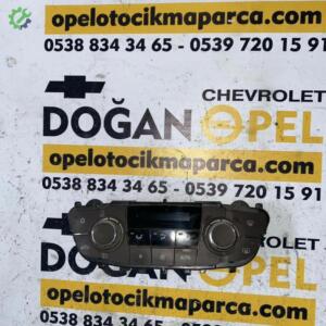 Opel İnsignia A Dijital Klima Kontrol Paneli Çıkma Kahverengi Renk