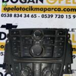 Opel Astra J Çıkma Orjinal Teyp Kontrol Kumanda Kontrol Paneli