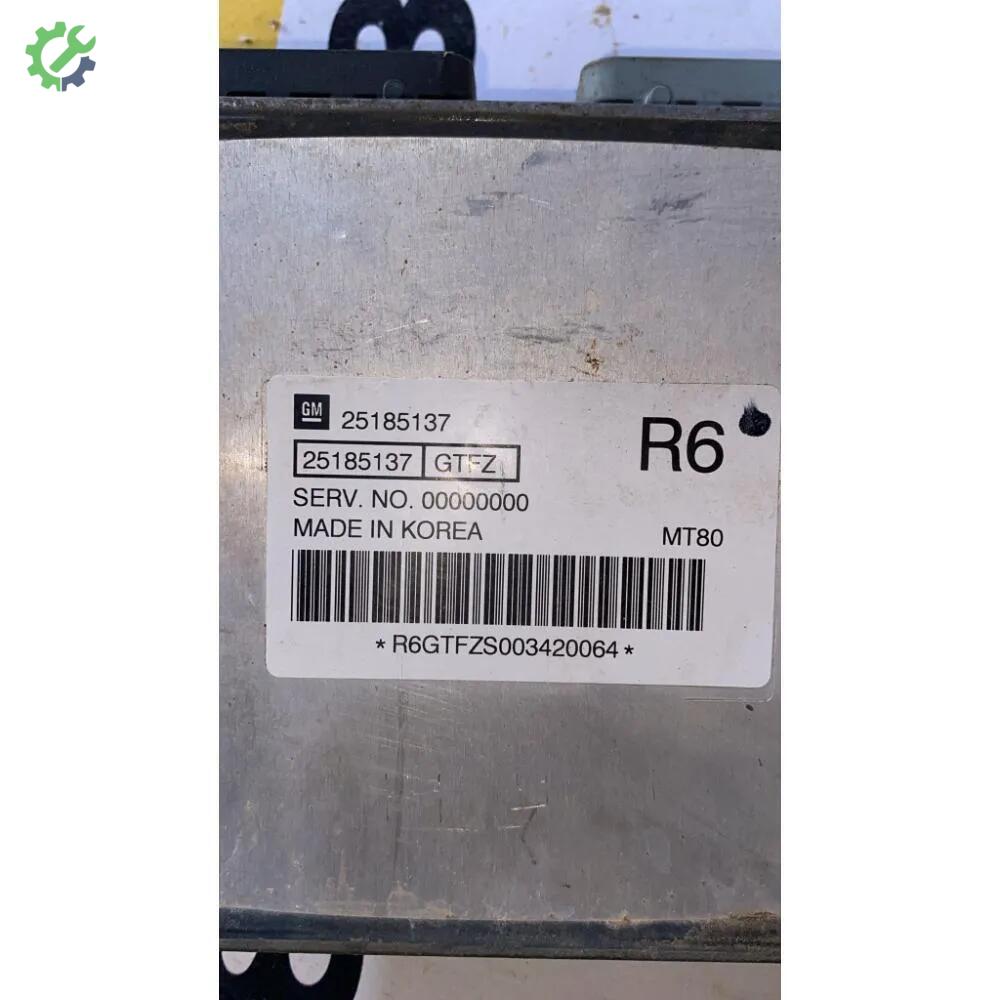 Chevrolet Aveo Motor Beyni 25185137 çıkma parça