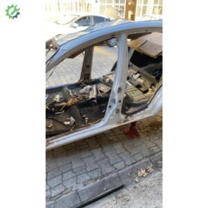 Chevrolet Aveo T250 Sedan Kesme Sol Orta Direk Beyaz Renk