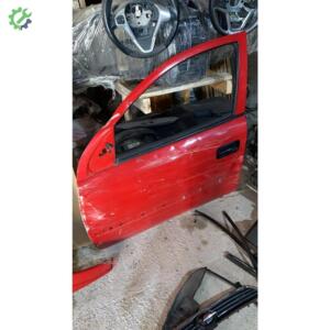 Opel Astra G Çıkma Sol Ön Kapı Az Hasarlı Kırmızı Renk