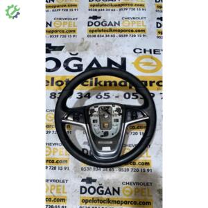 Opel Astra J Spor Deri Direksiyon Simidi Ve Direksiyon Kontrol Düğmeleri Cosmo Paket GM