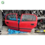 Opel Astra G Kırmızı renk Sol Ön Arka Kapı Hatasız Boyasız Orijinal Renk Al Tak