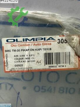Bmc TM30 Ön Kapı Camı çıkma parça
