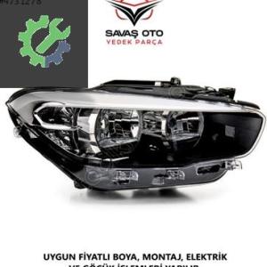 BMW 1 F20 ÖN FAR MOTORLU LED GÜNDÜZ FARLI SAĞ SOL 2015 VE ÜZERİ