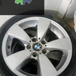 BMW 17 inç 5 bijon 4 tane takım alüminyum jant