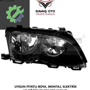 BMW 3 E46 ÖN FAR MOTORLU SİY.SAĞ SOL 2001 2002 2003 2004 / TAİWAN