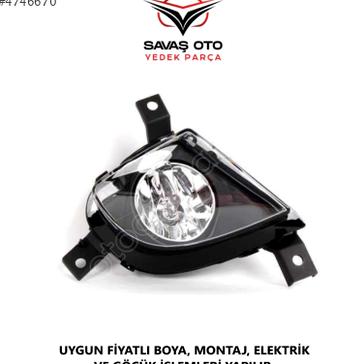 BMW 3 Serisi Sis Farı çıkma parça