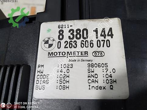 BMW 3 Serisi Kilometre Saati çıkma parça