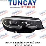 BMW 3 SERİSİ G20 SAĞ LED FAR 2019-2022 YEDEK PARÇA