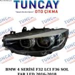 BMW 4 SERİSİ F32 F36 LCI SOL FAR 2016-2018 YEDEK PARÇA