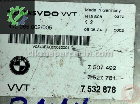 BMW 7 Serisi Motor Beyni 7532878 çıkma parça
