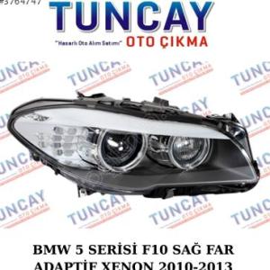BMW 5 SERİSİ F10 SAĞ ADAPTİF XENON FAR 2010-2013 PARÇA