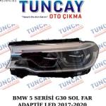 BMW 5 SERİSİ G30 SOL ADAPTİF LED FAR 2017-2020 YEDEK PARÇA