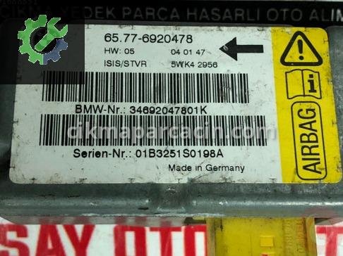 BMW 7 Serisi Airbag Beyni 6920478 çıkma parça
