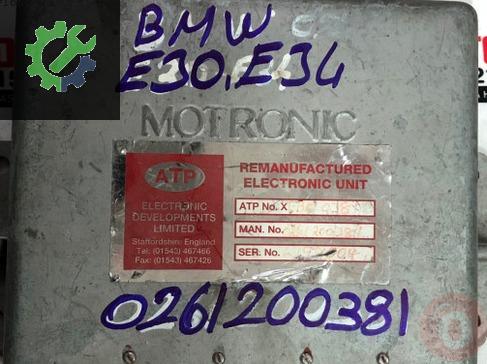 BMW E30/E34 motor beyni 0261200381